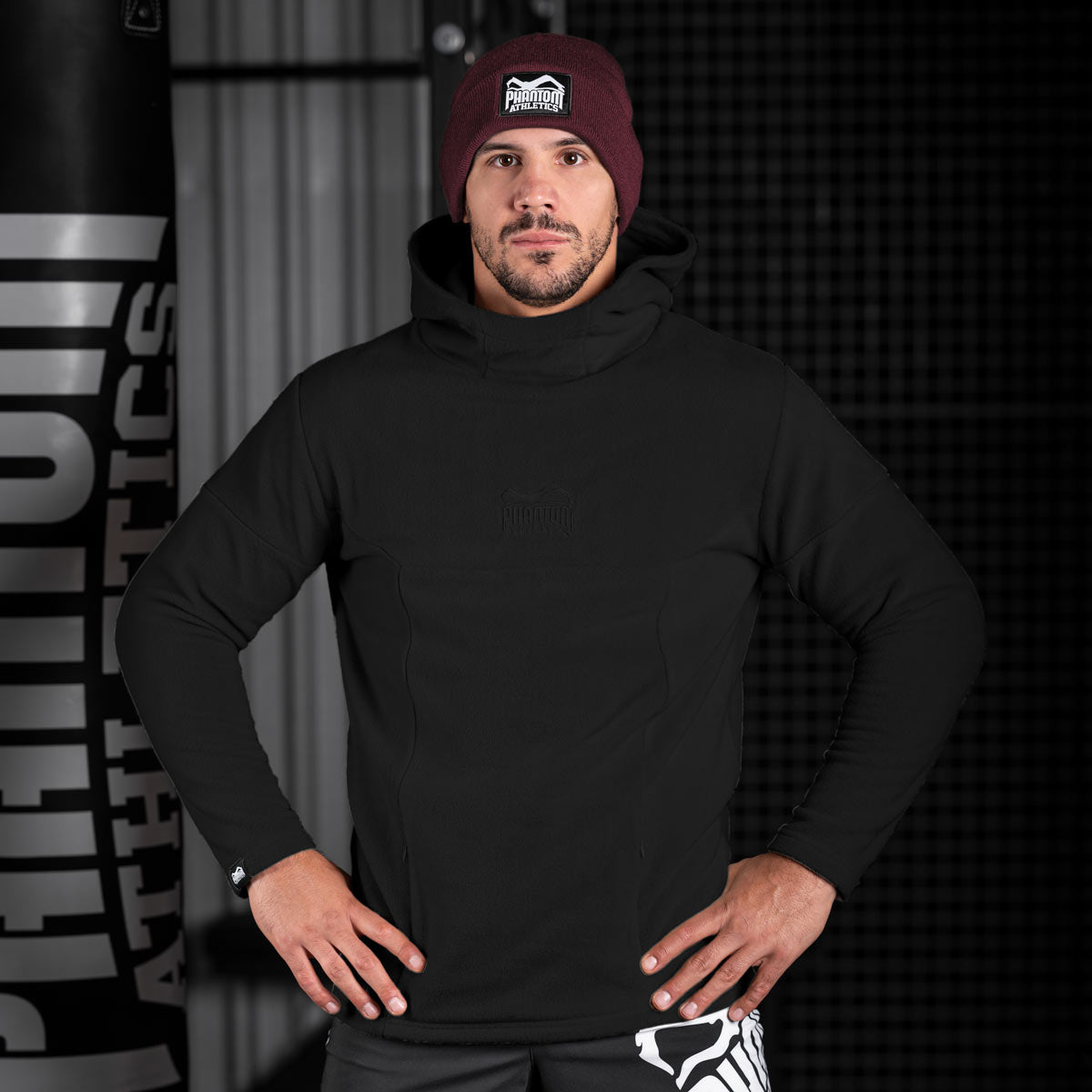 Beanie sapka - Team - Bordó