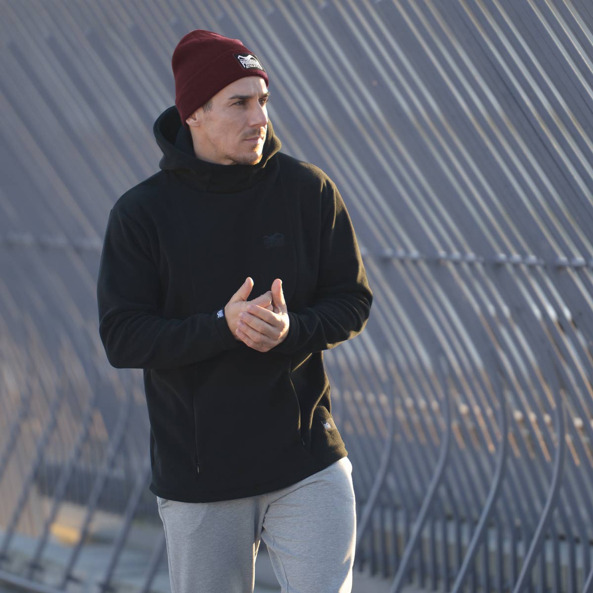 Beanie sapka - Team - Bordó