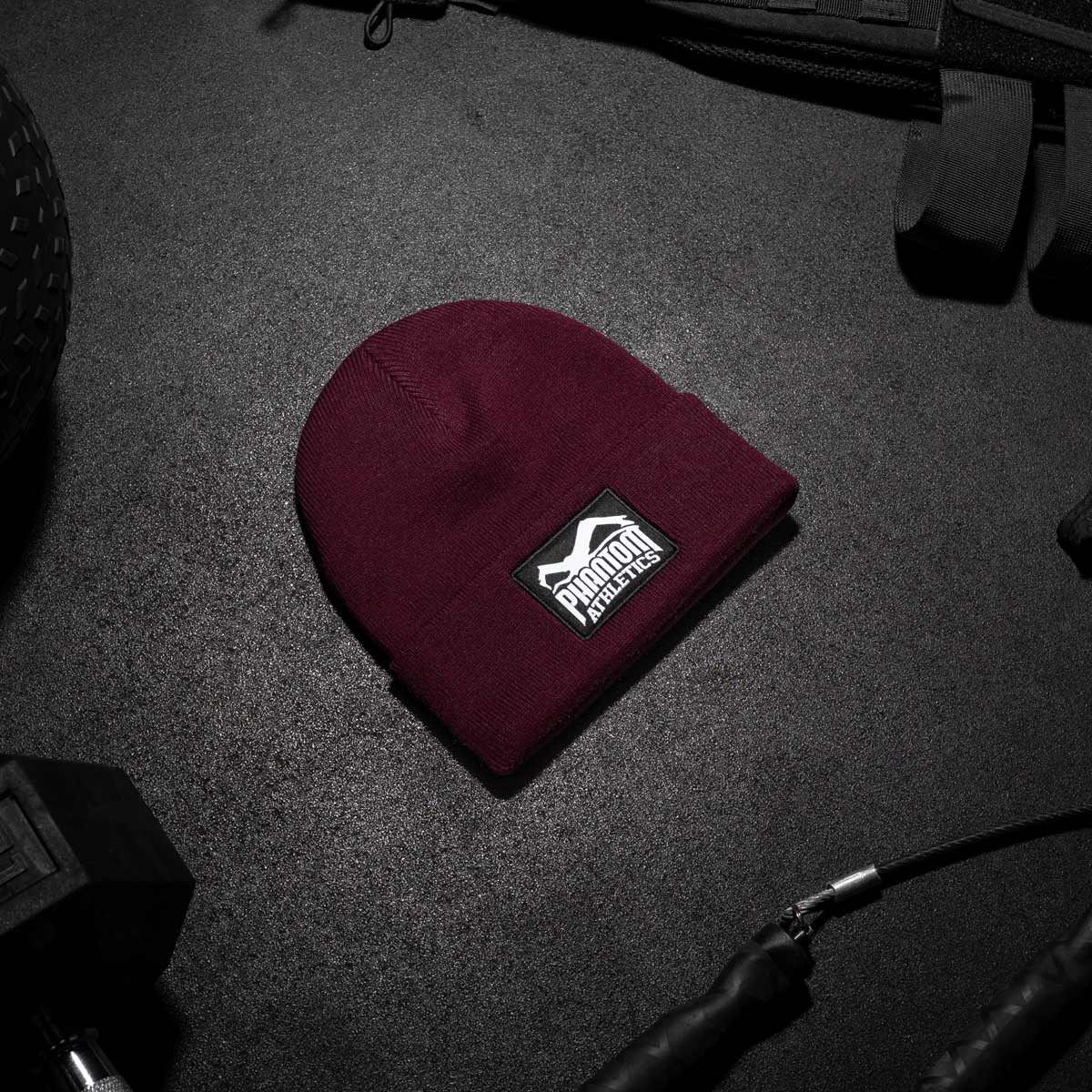 Beanie sapka - Team - Bordó